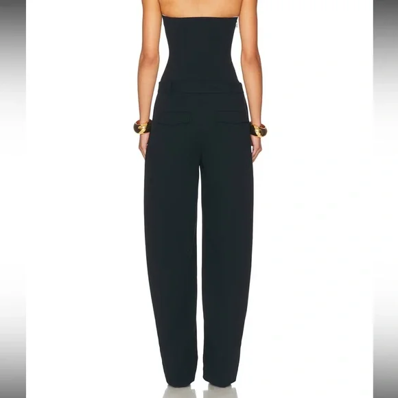 HELSA The Heavy Crepe Jumpsuit Small - Picture 2 of 9